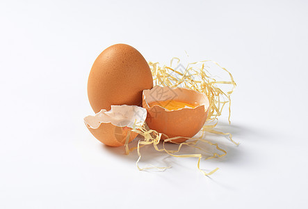 褐蛋蛋壳食物鸡蛋蛋黄图片
