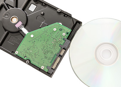 硬盘驱动器和Dvd光盘电路板蓝光记忆技术硬盘数据硬件磁盘案件服务器图片