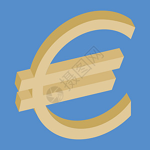 欧元符号蓝色联盟插图政治商业金融旗帜金子硬币图片