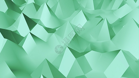 浮雕三角形和多边形样式中的低多边形几何抽象背景马赛克海报卡片钻石艺术蓝色创造力照片技术折纸图片