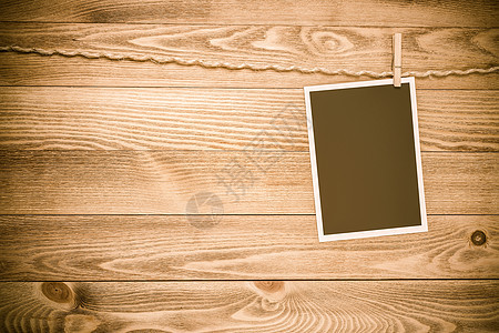 黑色相框边界笔记空白木头框架别针照片相机棕色摄影图片