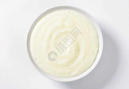 塞莫利纳布丁粗粮布丁食物奶油白色小菜早餐牛奶稀饭奶制品图片