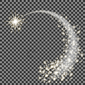 星尘小径 闪光粒子效果图片