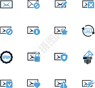 邮件和信封图标 se邮资电子邮件地球网络地址星星垃圾技术网站互联网背景图片