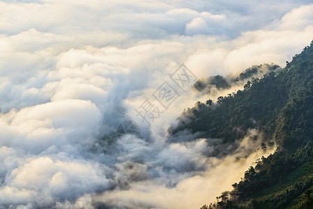 云和雾图片