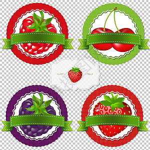 莓标签图片
