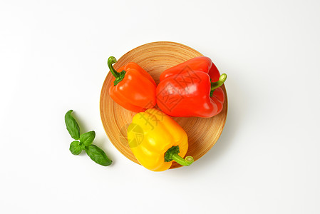 成熟的黄辣椒辣椒食物高架蔬菜图片
