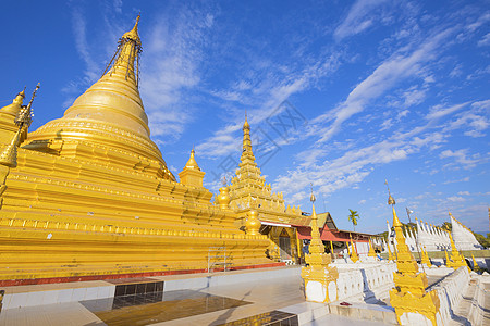 桑达穆尼帕亚国家天空石头日落阳光地标佛教徒寺庙圣经散打图片