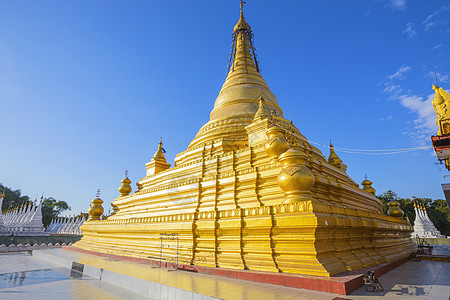 桑达穆尼帕亚石头宝塔精神寺庙旅行阳光大理石日落佛塔圣经图片