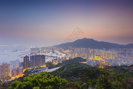 香港门天线和中国南海商业顶峰天际房子城堡眼睛天空景观财产爬坡图片