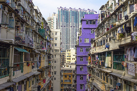 香港公有财产城市土地高楼窗户民众生活摩天大楼家庭住房市中心图片