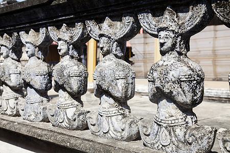 古铁棒雕刻佛教徒地标世界遗产旅行寺庙柚木城市宗教背景图片