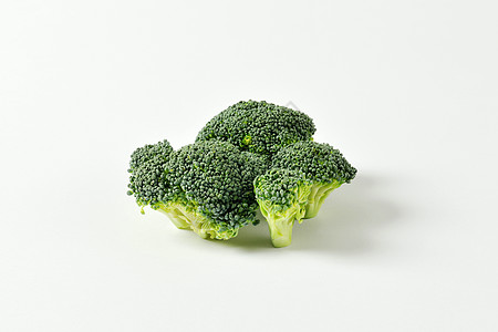 新鲜的花椰菜头绿色食物蔬菜背景图片