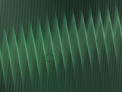 3D 与深绿色抽象分形纹理螺旋背景图片