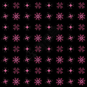 具有粉红色渲染抽象分形图案的纹理艺术装饰插图墙纸数字化黑色绘画电脑风格样本背景图片