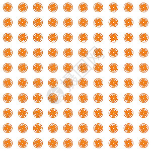 具有橙色渲染抽象分形图案的纹理墙纸数字化艺术风格白色插图电脑样本装饰绘画背景图片