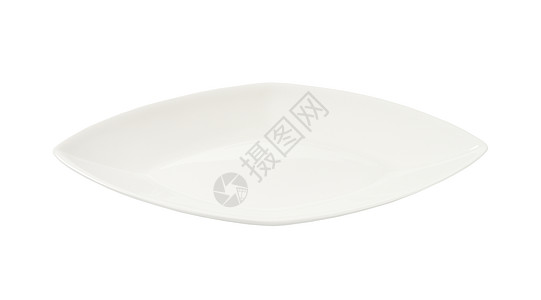 钻石制成的晚餐盘盘子菱形白色餐具背景图片