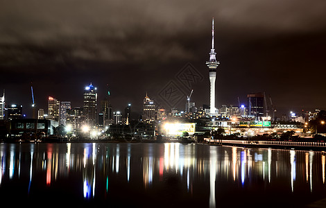 新西兰奥克兰海洋天际摩天大楼港口天空地标都市景观建筑学城市图片