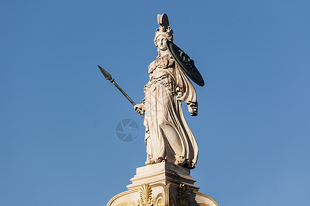 维密天使雅典娜雕像背景