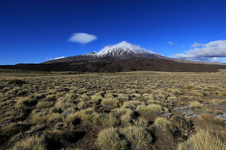 阿根廷 雪化火山特罗门雪山首脑雪景月亮阴天顶峰岩石蓝色悬崖环境图片