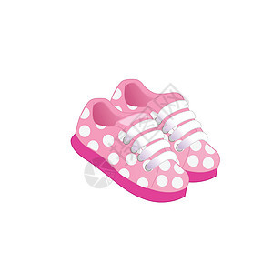 粉红儿童或年轻的成人鞋 双孩子运动鞋 粉红色女孩鞋子图片