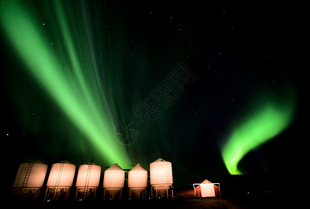 加拿大北极光组织气氛照明天空北极光极光北极星背景图片