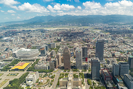 台北 台湾风景建筑物场景天空旅行旅游城市建筑公园城市生活图片