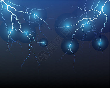 矢量闪电闪光罢工背景收费震惊插图暴雨电气活力力量蓝色霹雳危险图片