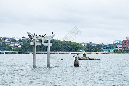 福冈市的石洞城门图片