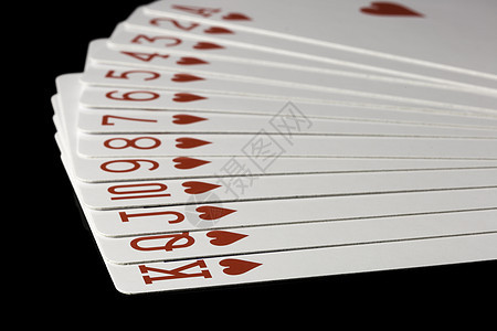 玩心散牌宏观扑克牌西装甲板数字俱乐部女王国王红色图片