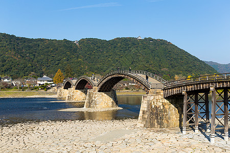 岩兰草金台桥风景城堡旅行传统历史性建筑学曲线地标游客场景背景