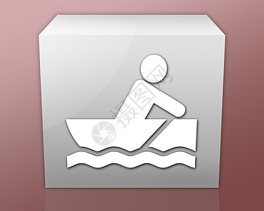 图标 按钮 平方图指示牌娱乐文字赛艇活动船只中风竞赛插图运动图片