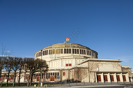 哈拉斯图莱西亚波兰 罗茨瓦夫建筑学天空遗产纪念蓝色历史性公园历史吸引力旅行图片