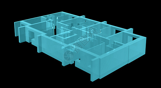 X光 公寓楼模模范楼层渲染测试项目建筑师工程地面3d建筑建筑学建造图片