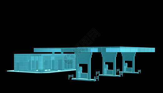 加油站  X射线成像x射线活力软管喷嘴燃料草图化石建筑汽油气体图片