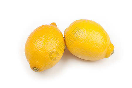 白底孤立的柠檬饮食水果叶子烹饪果汁白色黄色甜点种子香橼图片