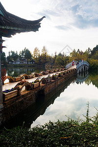 黑龙池旅游水池天空目的地旅行图片