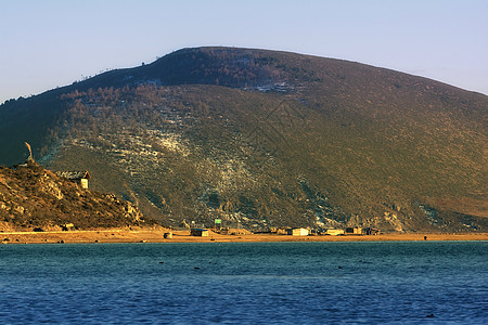 云南香格里拉纳帕湖旅行目的地旅游背景