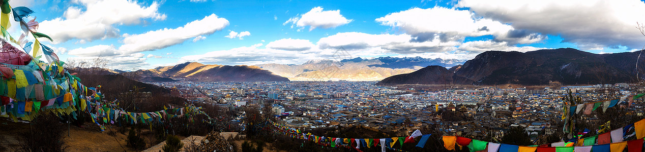 云南香格里拉香格里拉老城旅行旅游目的地背景