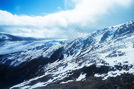 石卡雪山希卡雪山旅游旅行目的地背景