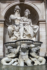 在维也纳的纪念碑背景图片