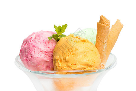冰霜球玻璃芯片奶油产品开心果味道小吃可可水果奶制品图片