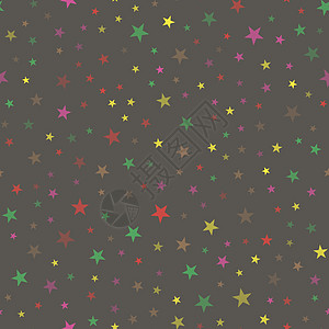 彩色星无缝模式卡片宇宙黑暗天空科学星系星座星光灰尘乳白色图片