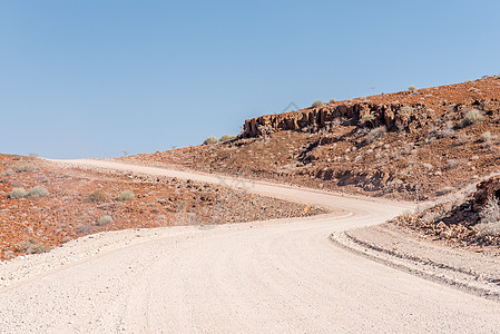 多普斯teekhoogte山口的橙红色 岩石状纳米布沙漠景观旅游红色沙漠岩石橙子石头晴天荒野风景科兰图片