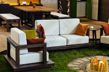 沙发细节材料装潢房子奢华软垫椅子家具装饰长椅客厅图片