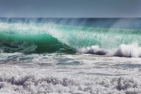 印度洋海洋天气波浪断路器风暴海岸线海啸蓝绿色海滩海浪图片