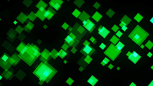 带正方形的动画背景 数字 3d 渲染魅力电脑辉光运动地面技术数据循环立方体风格图片