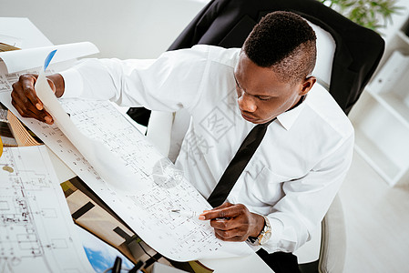 非洲建筑师协会领班经理水平检查项目种族商务蓝图商业办公室图片