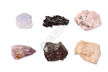 矿物的收集白色硫酸盐收藏文石金属石膏大理石矿业矿石岩石图片