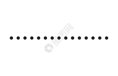 虚线简单形状矢量符号图标设计黑色圆圈卡片白色插图卡通片标识线条横幅网络图片